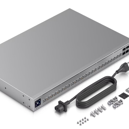 Ubiquiti-UniFi Ethernet Switch Ubiquiti UniFi USW-Pro-HD-24 Ethernet Switch 24 Port (2x 10G 22x 2.5G) Pro HD L3 4x SFP