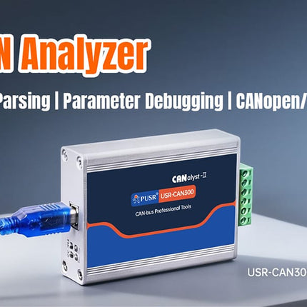 USR IOT CAN BUS USR-CAN300(s) Industrial CAN analyser Professional CAN Bus Debugging
