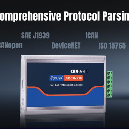 USR IOT CAN BUS USR-CAN300(s) Industrial CAN analyser Professional CAN Bus Debugging