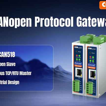 USR IOT CAN-BUS USR-CAN518 CAN-Open to Modbus Converter