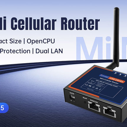 USR IOT Cellular Router USR-DR185 4G CAT-1 Mini Cellular LTE Router