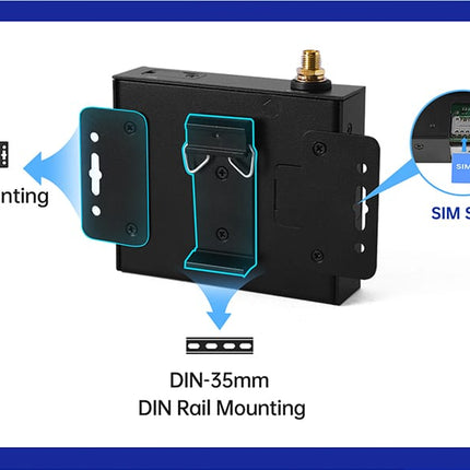 USR IOT Cellular Router USR-DR185 4G CAT-1 Mini Cellular LTE Router