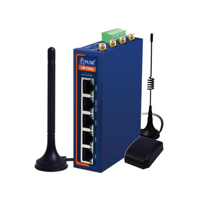 USR IOT Cellular Router USR-G806p Industrial Dual SIM 4G LTE Cellular WiFi Router Qualcomm Rich IO