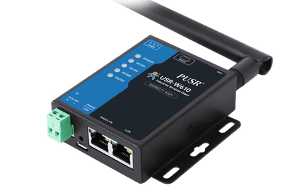 USR IOT IoT Comms Industrial RS232 RS485 Serial to WiFi & dual Ethernet Converter USR-W610 Qualcomm