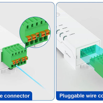 USR IOT IoT Comms USR DR-124 RS485 to 2.4GHZ LoRa Bidirectional Transparent Data Transmission