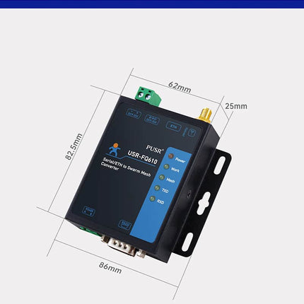 USR IOT IoT Comms USR-FQ610 Serial/Ethernet to Wireless Swarm Converter
