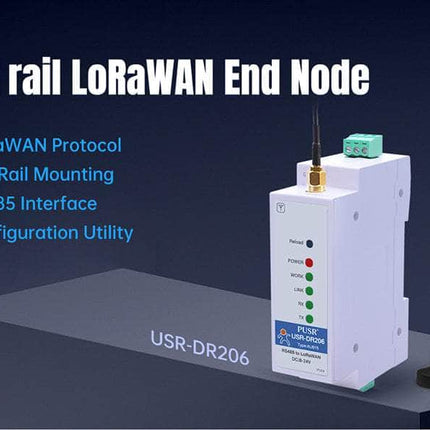 USR IOT LoRa IoT USR-DR206 Serial RS485 to LoRaWAN Converter