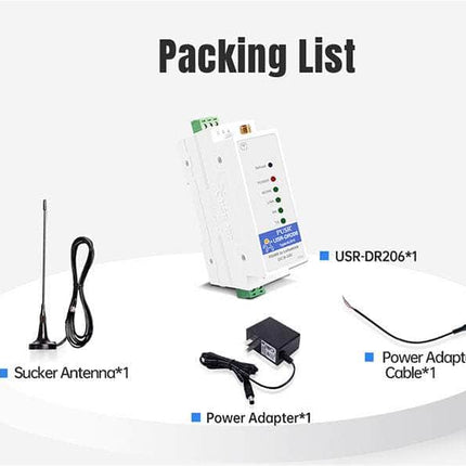 USR IOT LoRa IoT USR-DR206 Serial RS485 to LoRaWAN Converter