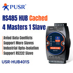 RS485 Hub Cached 4x Master 1x Slave