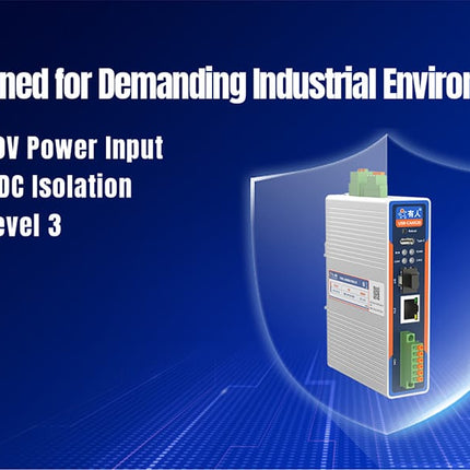 USR IOT Serial Comms USR-CAN528 CAN/Serial CAN(FD) to Ethernet/Fiber Optic Converter