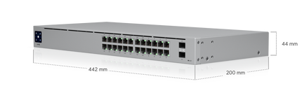 Ubiquiti UniFi USW-24-POE Ethernet Switch 24 Port Gigabit Switch 16 PoE and 2 SFP