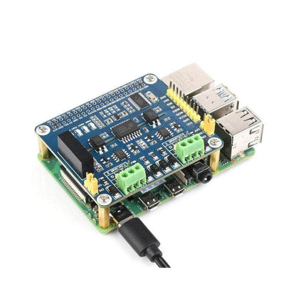 Waveshare Raspberry Pi 2-Channel Isolated RS485 Expansion HAT for Raspberry Pi