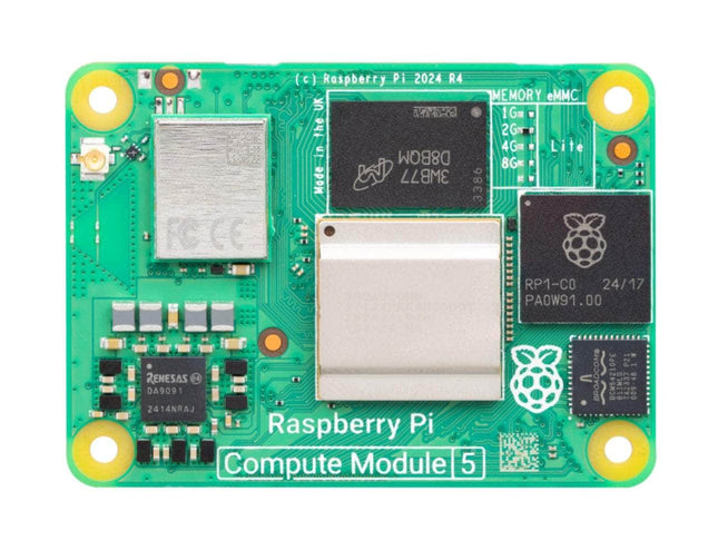Waveshare Raspberry Pi Compute Module 5 - 8GB RAM, 32GB eMMC (CM5008032)