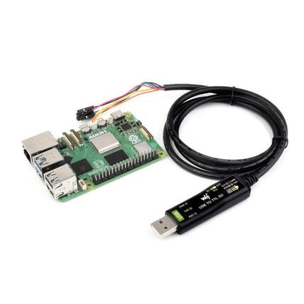 Waveshare Raspberry Pi Industrial USB to TTL serial cable For Raspberry Pi 5