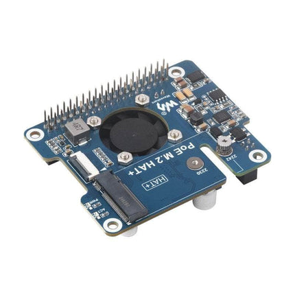 Waveshare Raspberry Pi PCIe To M.2 Adapter With PoE Function For Raspberry Pi 5