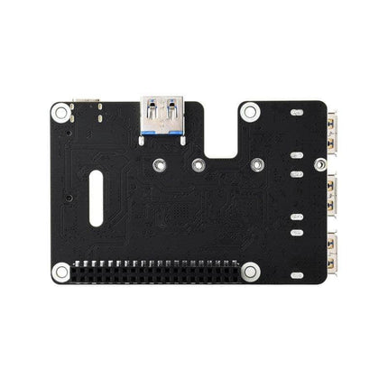 Waveshare Raspberry Pi PCIe To USB 3.2 Gen1 and M.2 HAT For Raspberry Pi 5
