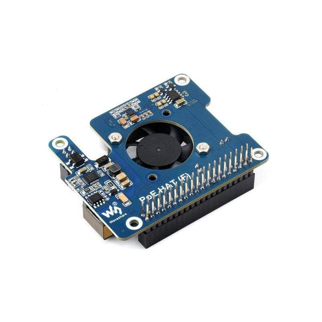 Waveshare Raspberry Pi Power Over Ethernet POE HAT (F) For Raspberry Pi 5