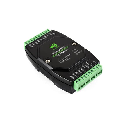 Waveshare Relay Module Industrial 4-Ch DC Monitoring 16-bit High-Precision Acquisition Voltage and Current