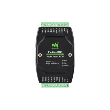 Waveshare Relay Module Industrial 8-Ch PWM Input Module, Modbus RS485 RTU Interface