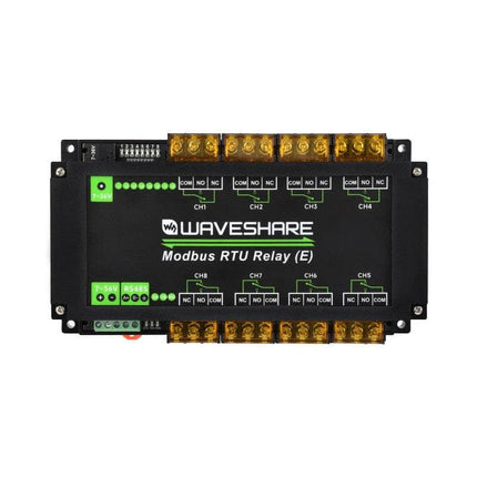 Waveshare Relay Module Industrial RS485 8-ch High Current Relay Module