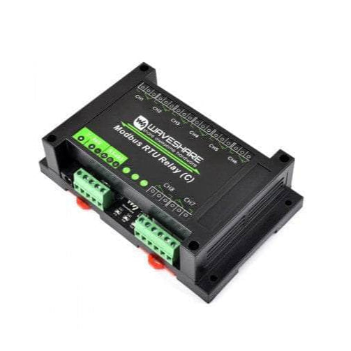 Waveshare Relay Module Modbus RTU 8-ch Latching Relay Module