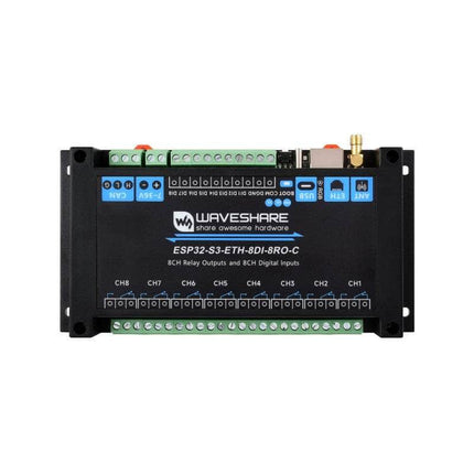 Waveshare Serial Cable Industrial 8-Ch ESP32-S3 WiFi Relay Module