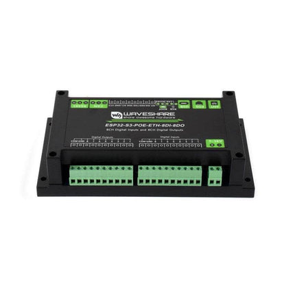 Waveshare Serial Cable Industrial ESP32-S3 8-Channel Digital Input & Output 32-bit POE