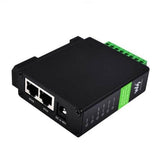 Waveshare Serial Comms RS232 RS485 to RJ45 Ethernet Serial Server, Dual POE Ethernet Ports