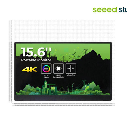 Waveshare Touch Display Monitor mini HDMI, Type-C, Compatible for Raspberry Pi/Nvidia Jetson/PC/reRouter