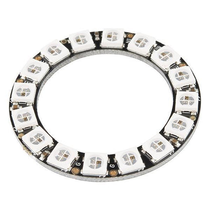 Adafruit Neopixels Adafruit NeoPixel Ring - 16 x 5050 RGB LED with Integrated Drivers