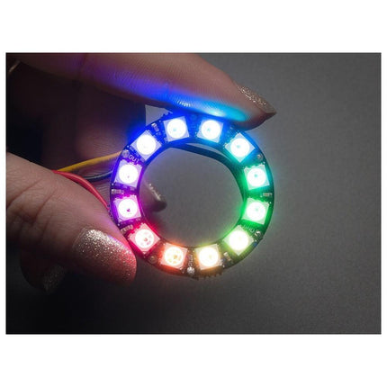 Adafruit Neopixels Adafruit NeoPixel Ring - 16 x 5050 RGB LED with Integrated Drivers