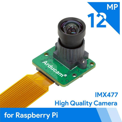 Arducam Camera Arducam 12MP IMX477 Mini HQ Camera for RPi B0262