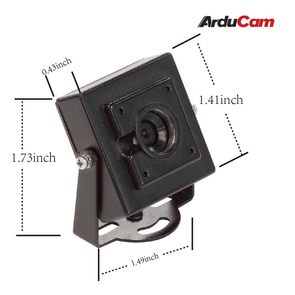 Arducam 16MP Autofocus USB Camera 4K Webcam Mic with Mini Metal Case