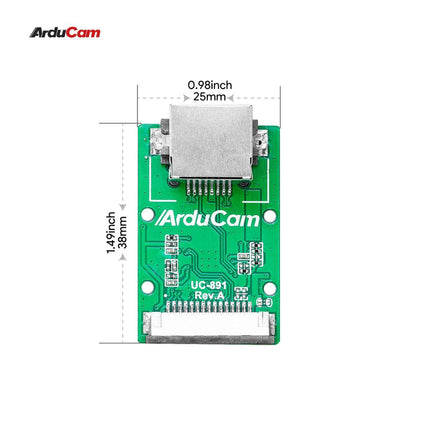 Arducam Camera Arducam 64MP Camera and Cable Extension Kit for Raspberry Pi