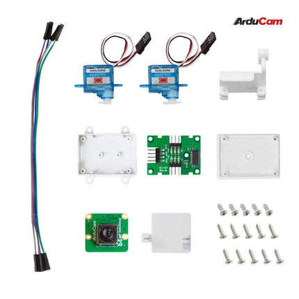 Arducam Camera Arducam 64MP Camera and Pan-Tilt Kit for Raspberry Pi