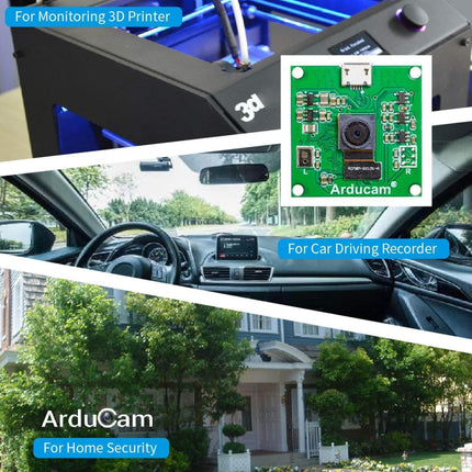Arducam IMX219 8MP 1080P USB Camera Webcam (B0196)