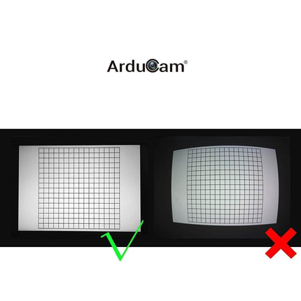 Arducam Camera Arducam Low Distortion M12 Mount Camera Lens Kit for Arduino and Raspberry Pi (LK002)