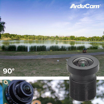 Arducam M12 Lens Kit for Raspberry Pi Camera Fisheye Wide Angle Telephoto (LK003)