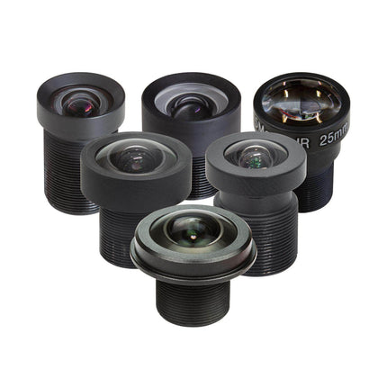 Arducam M12 Lens Kit for Raspberry Pi Camera Fisheye Wide Angle Telephoto (LK003)