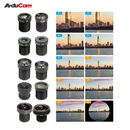 Arducam Camera Arducam M12 Lens Set for USB Camera LK005