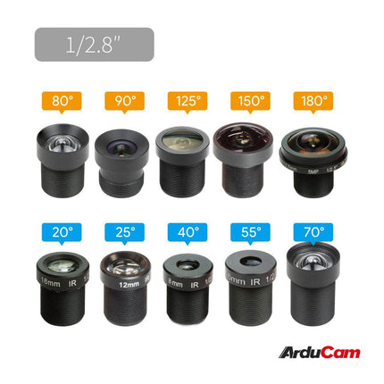 Arducam Camera Arducam M12 Lens Set for USB Camera LK005
