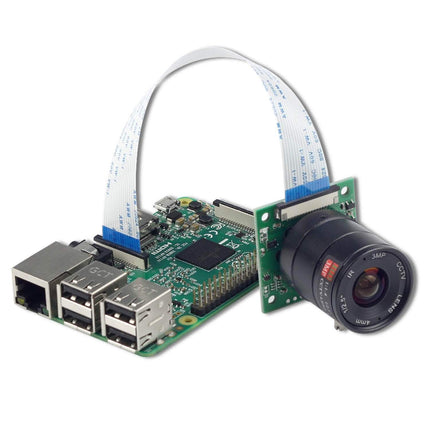 Arducam Camera Arducam NOIR 8MP Sony IMX219 Camera CS Lens 2718 for Raspberry Pi (B0153)