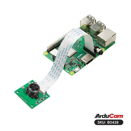 Arducam Camera Arducam Ultra Wide Angle Fisheye 5MP OV5647 Camera B0428