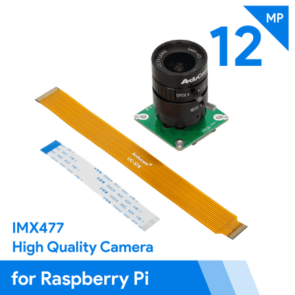 B0240 Arducam 12.3MP Camera for Raspberry Pi IMX477 CS Lens
