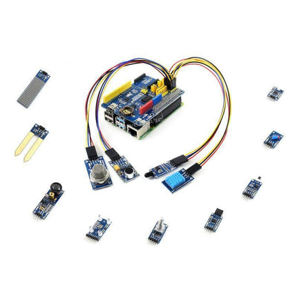 Raspberry Pi 4 Model B 4GB Sensor Kit with 13x Popular Sensors