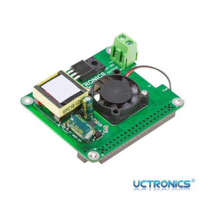 Arducam Raspberry Pi PoE HAT Splitter for Raspberry Pi with Cooling Fan