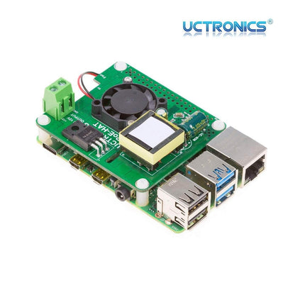 Arducam Raspberry Pi PoE HAT Splitter for Raspberry Pi with Cooling Fan