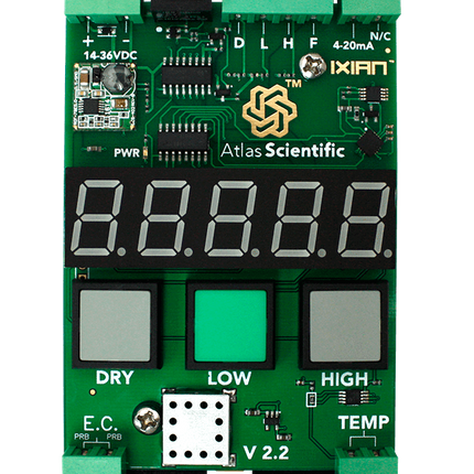 Atlas Scientific Water Quality IXIAN™ Conductivity Transmitter - Atlas Scientific