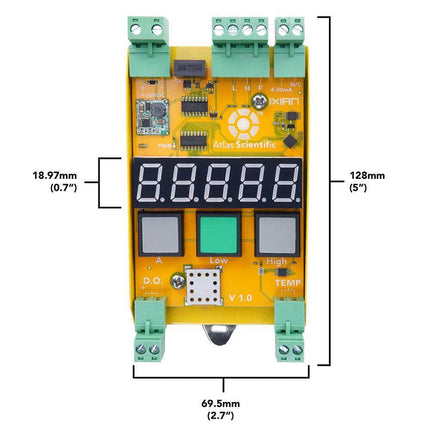 Atlas Scientific Water Quality IXIAN™ Dissolved Oxygen Transmitter - Atlas Scientific