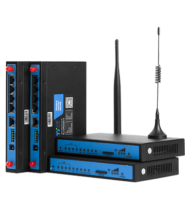 Bivocom IoT Comms Default / B1-B2-B3-B4-B5-B7-B8-B20 (Vodafone) Industrial 4G LTE Cellular WiFi Router 4-LAN - TR341 Series (AU Freq.)